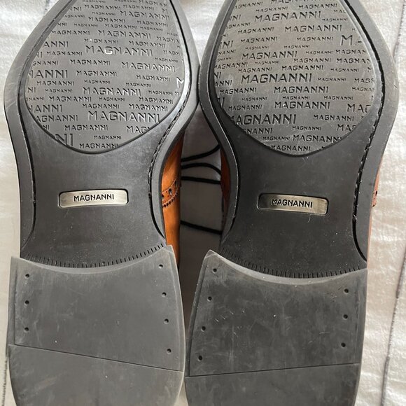 Magnanni Cognac Dress Boots 11M main image 7
